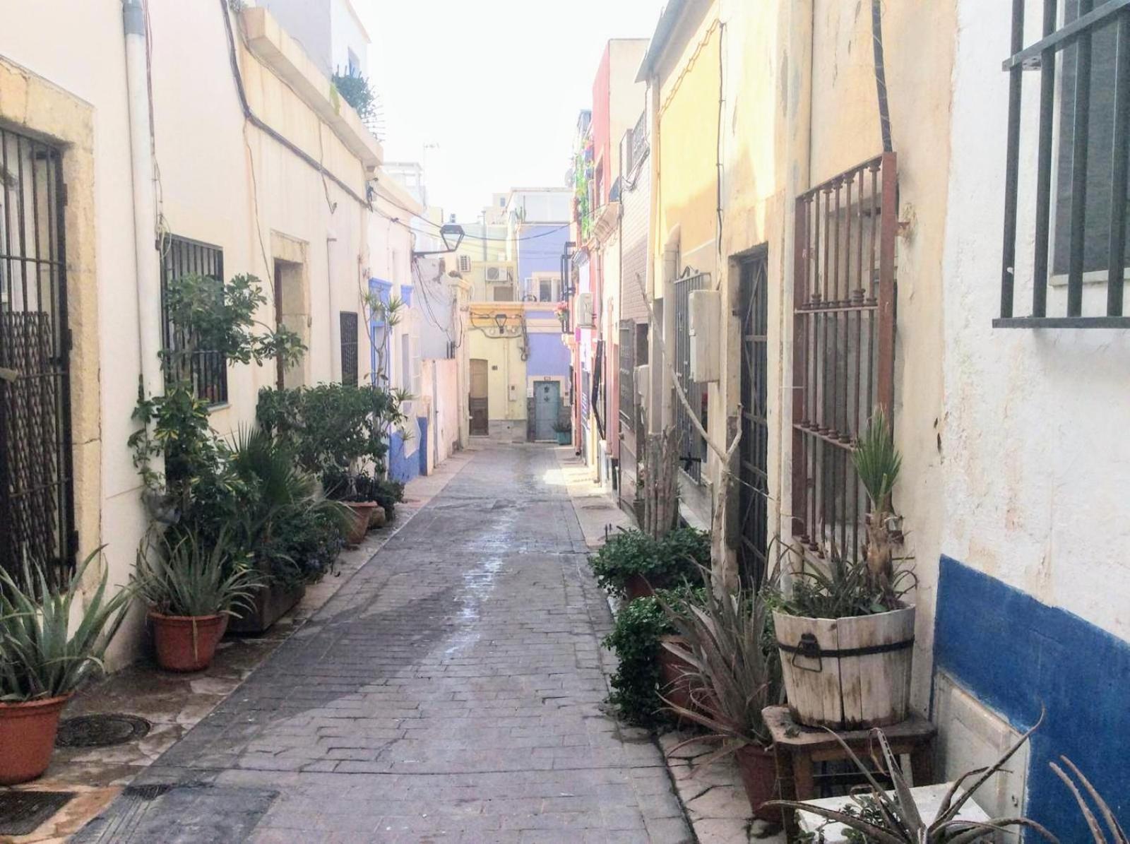 Casita La Paloma Bonita Del Pescador Hasta 5 Personas En El Casco Antiguo La Medina Centro Almeria Bajo Alcazaba Terraza Buena Vista Parking Privado Y Sabanas En Opcion Buitenkant foto